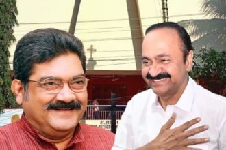 D Babu Paul and VD Satheesan